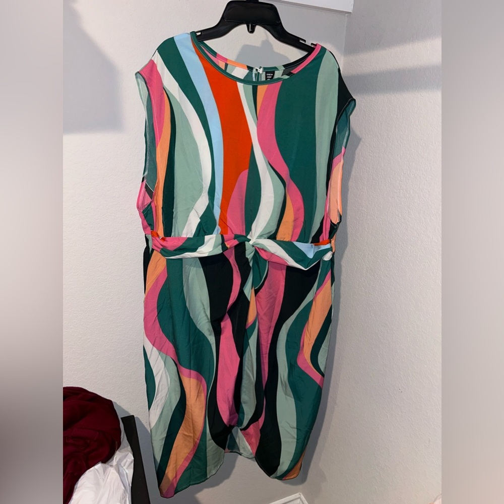 Multi colored dress